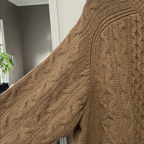 Universal Thread Tan Cable Knit Sweater - Picture 4 of 4